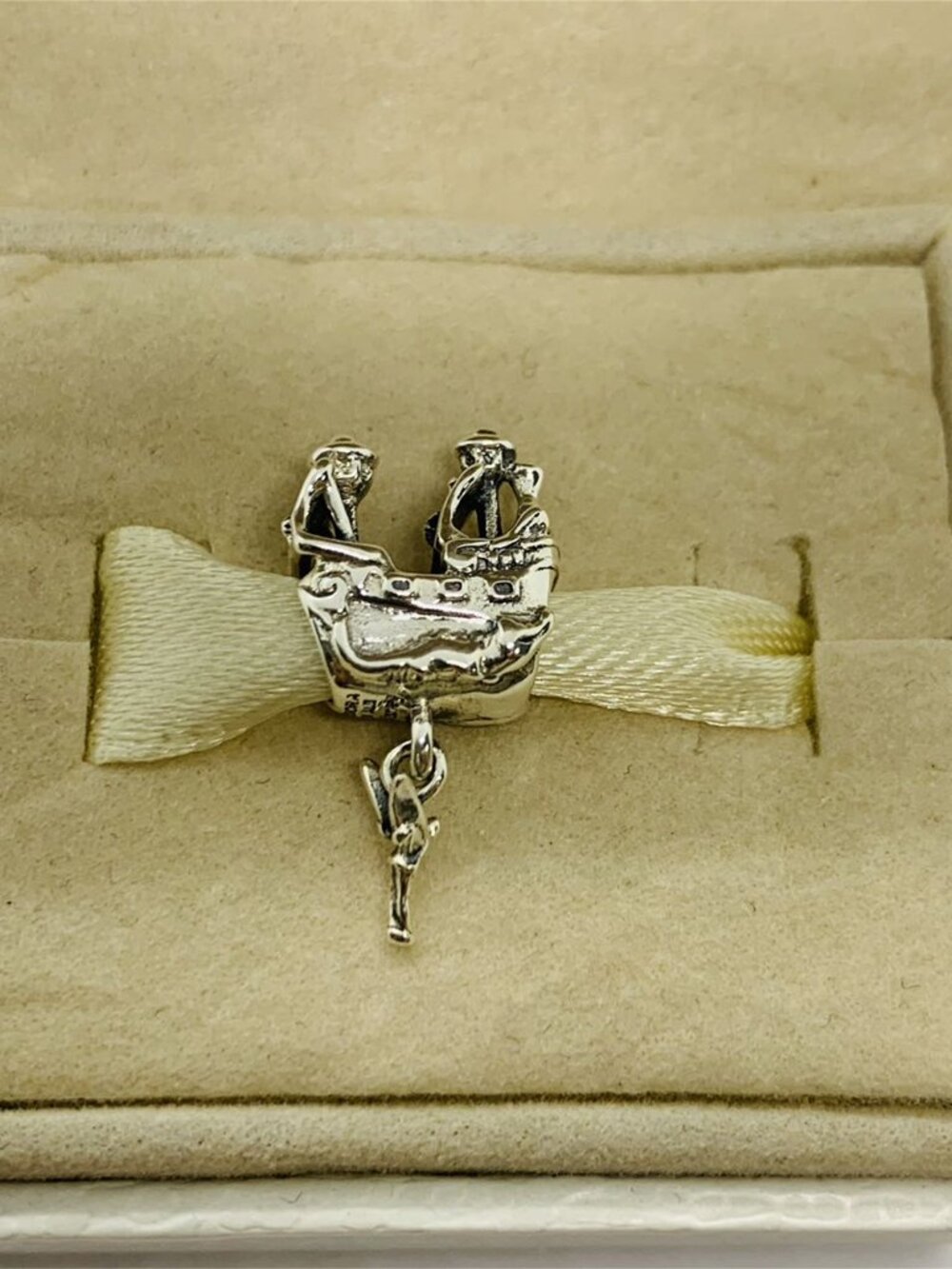 ✨🔥Pandora Disney Tinker Bell & Captain Hook’s Pirate Ship Charm